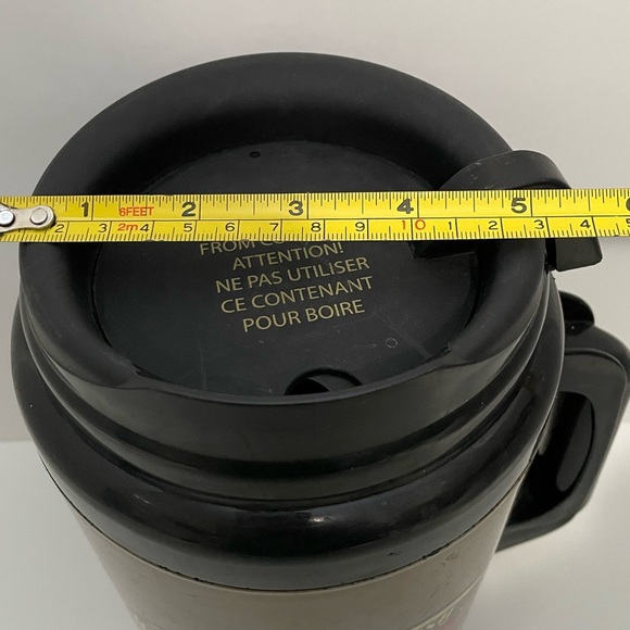 Vintage Tim Hortons Extra Large Coffee Jug With Lid And Handle - Picture 3 of 10